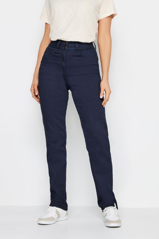 LTS PREMIUM Tall Women's Indigo Blue Lift & Shape Slim Leg Jeans | Long Tall Sally 3