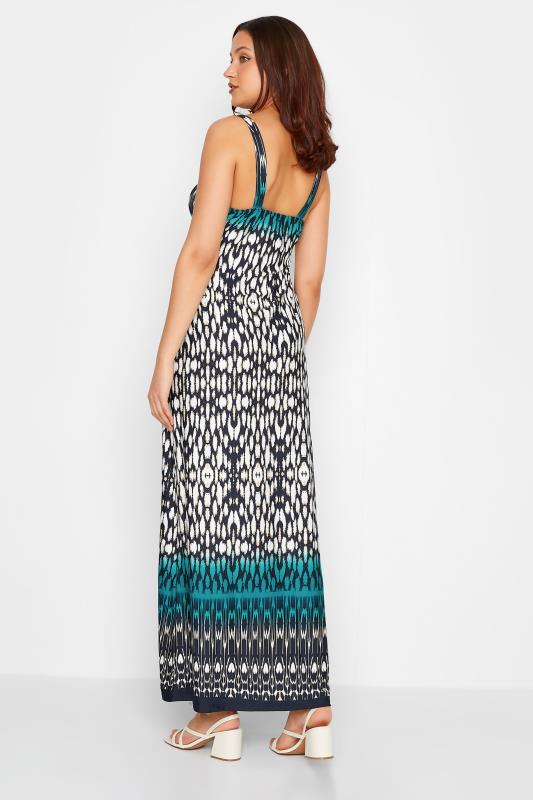 LTS Tall Women's Blue Aztec Print Maxi Dress | Long Tall Sally 4
