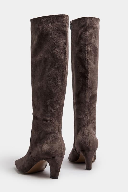 Faux suede riding boots hotsell