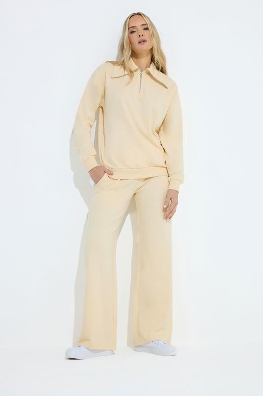 Tall  LTS Tall Yellow Wide Leg Joggers