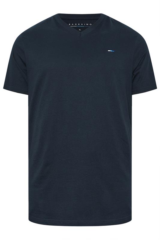 BadRhino Big & Tall Black/Red/Green/Blue/Navy Blue 5 Pack Extra Long V-Neck T-Shirts | BadRhino 7