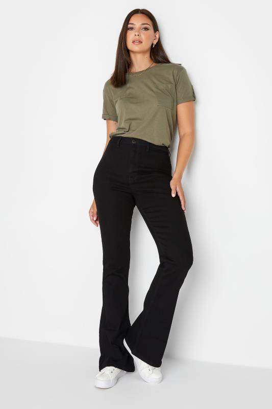 LTS Tall Black Denim Bootcut Jeans | Long Tall Sally  4