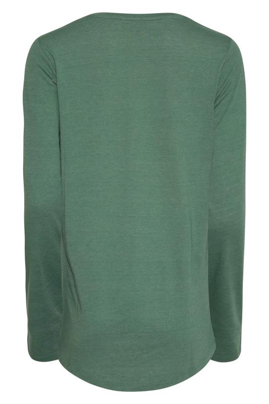 LTS Tall Women's Sage Green Long Sleeve T-Shirt | Long Tall Sally 6
