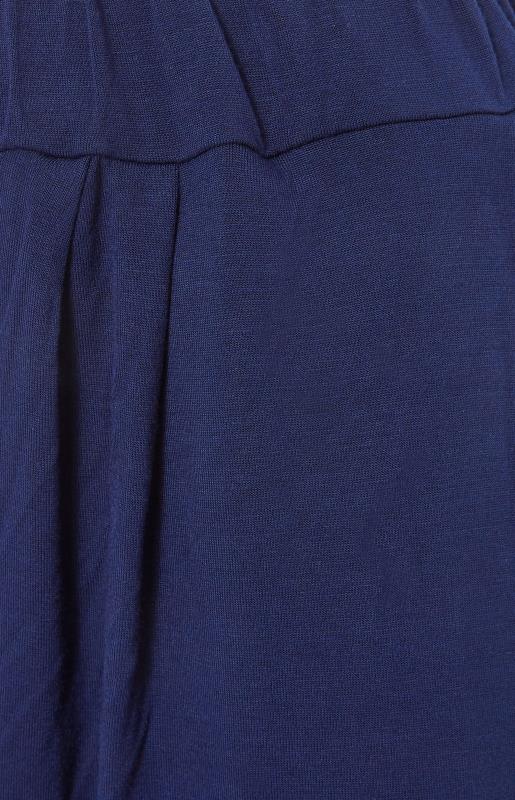 LTS Tall Women's Navy Blue Harem Trousers | Long Tall Sally 4