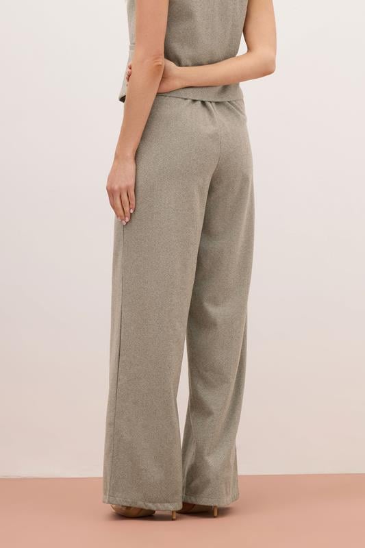 LTS PREMIUM Tall Brown Herringbone Formal Trousers | Long Tall Sally 4