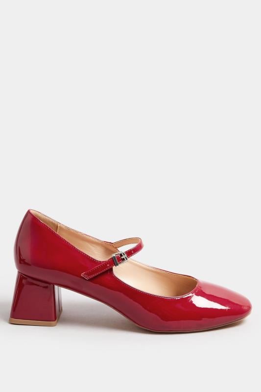 LTS Red Patent Mary Jane Heels In Standard Fit | Long Tall Sally 3