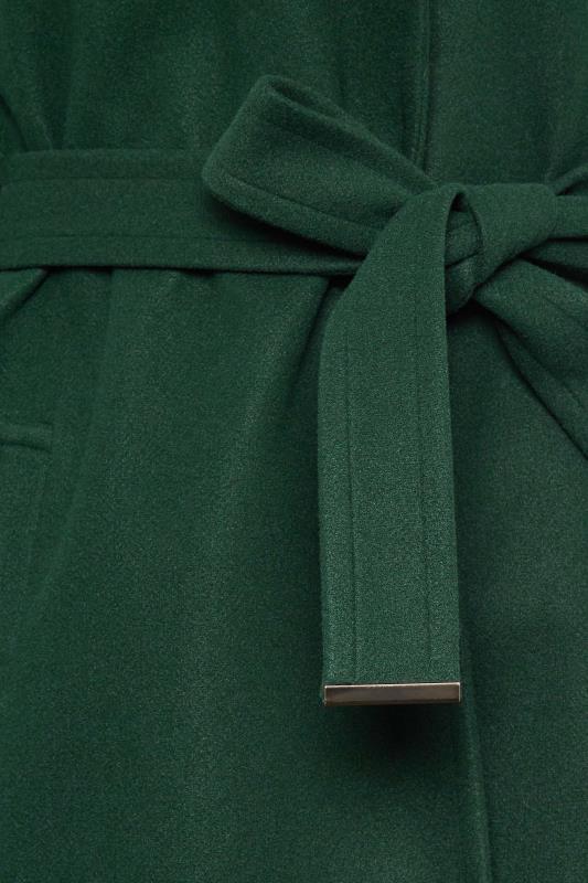 LTS Tall Women's Dark Green Belted Coat | Long Tall Sally 5