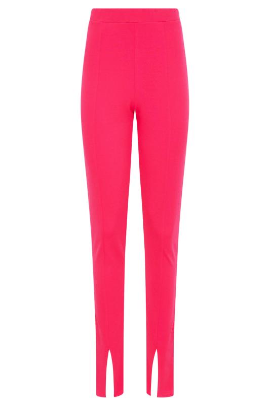 Pink High Waist Wide Leg Trousers | TALLY WEiJL Germany