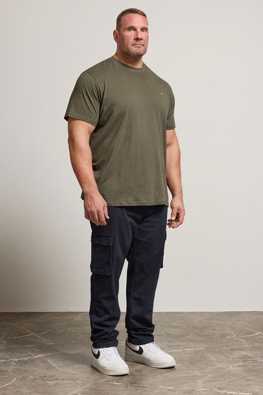 BadRhino Navy Blue Stretch Cargo Trousers | BadRhino 2