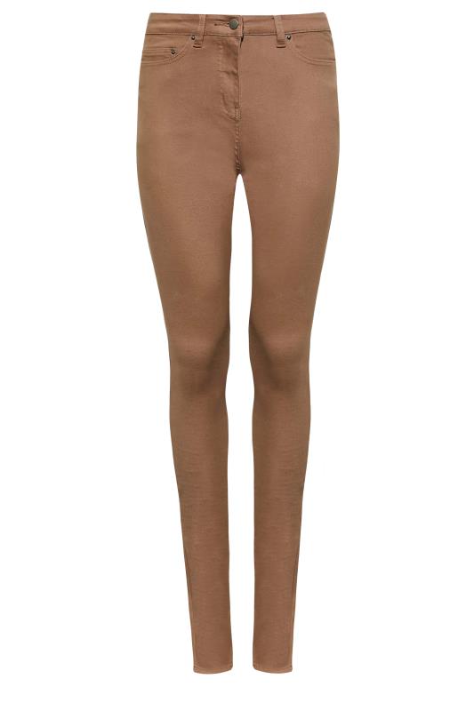 LTS Tall Women's Rust Brown AVA Skinny Jeans | Long Tall Sally 5