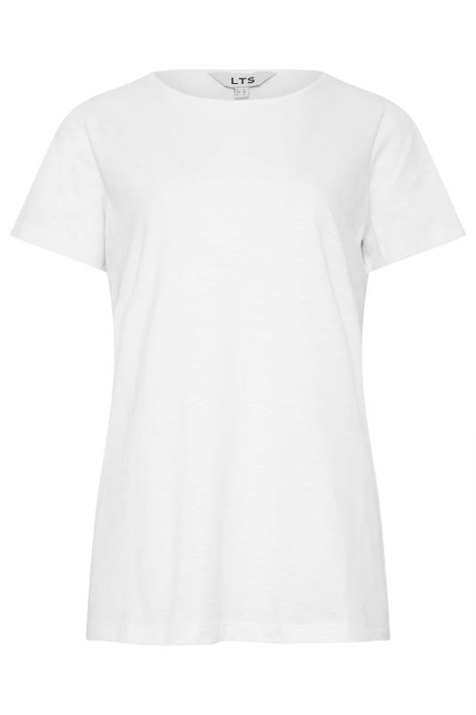 LTS Tall Womens White Cotton T-Shirt | Long Tall Sally 5