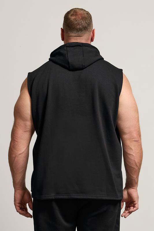 BadRhino Big & Tall Black Core Sleeveless Hoodie 4