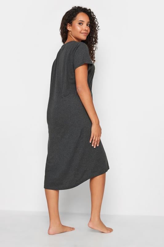 M&Co Black Cotton Christmas Mistletoe Print Nightdress | M&Co 4
