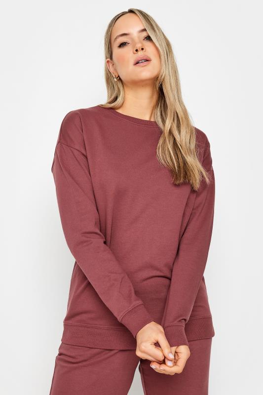 LTS Tall Women's Red Long Sleeve Sweatshirt | Long Tall Sally  1