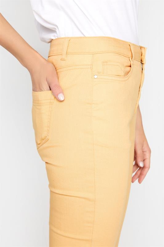 LTS Tall Women's Yellow AVA Skinny Jeans | Long Tall Sally 3