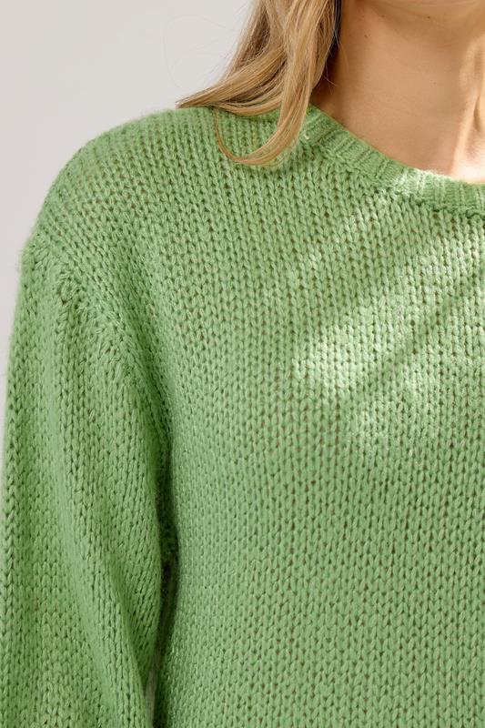 LTS Tall Green Balloon Sleeve Jumper | Long Tall Sally  4
