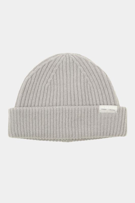 JACK & JONES Big & Tall Ultimate Grey Wool Beanie