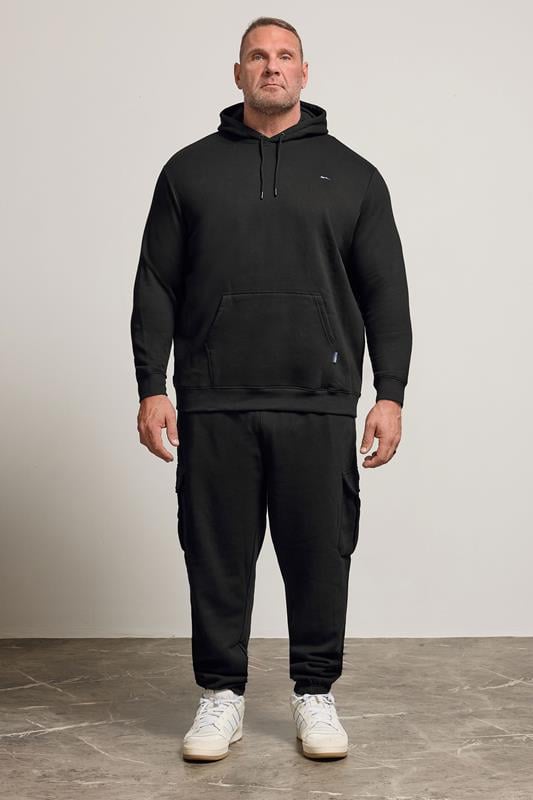 BadRhino Big & Tall Black Hoodie