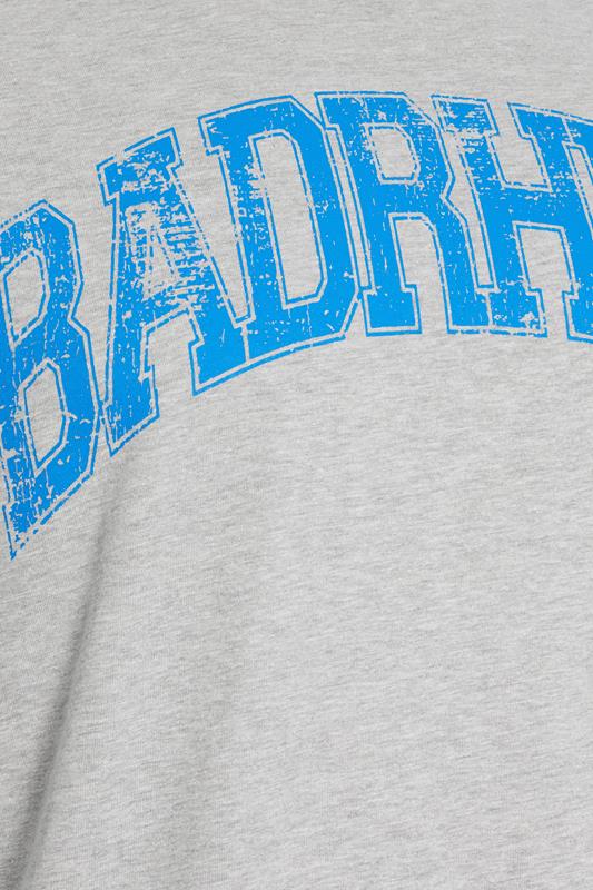 BadRhino Big & Tall Grey Distressed Graphic T-Shirt | BadRhino 8