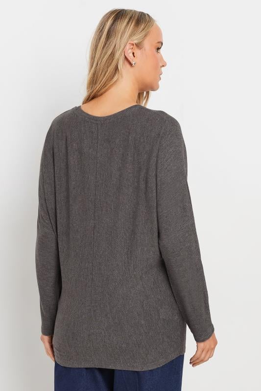 LTS Tall Grey Sequin Star Jumper | Long Tall Sally  3