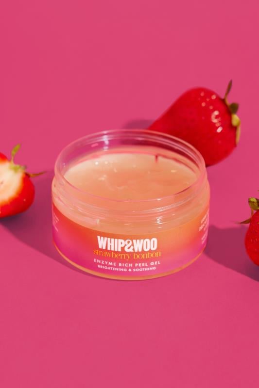 Strawberry Bonbon Enzyme Peel Face Mask Gel | Whip&Woo 1