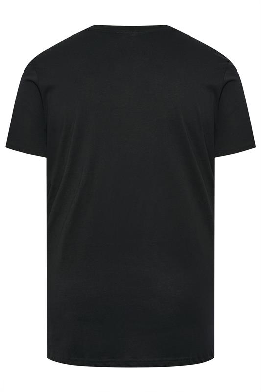 Ben Sherman Big & Tall Black Pub Graphic T-Shirt | BadRhino 5