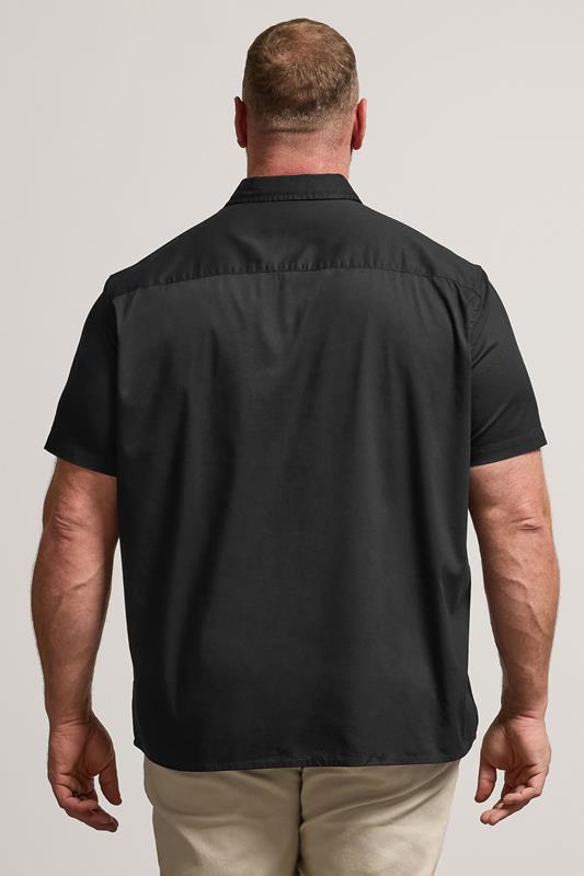 BadRhino Big & Tall Black Short Sleeve Shirt 3