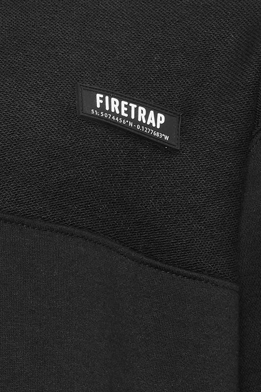 FIRETRAP Big & Tall Navy Blue Olsen Sweatshirt | BadRhino 3