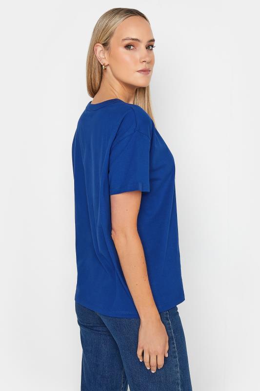 LTS Tall Cobalt Blue Short Sleeve T-Shirt | Long Tall Sally  4