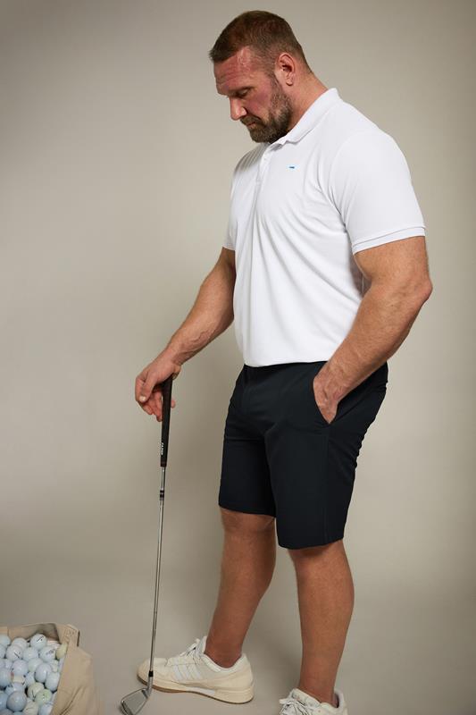 BadRhino Golf Big & Tall Navy Blue Golf Shorts | BadRhino 1