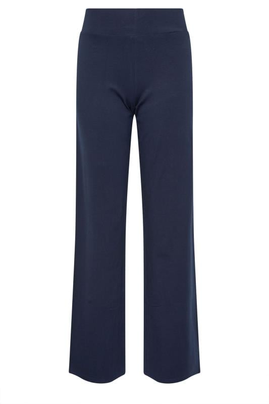 LTS Tall Navy Blue Wide Leg Yoga Pants | Long Tall Sally 5