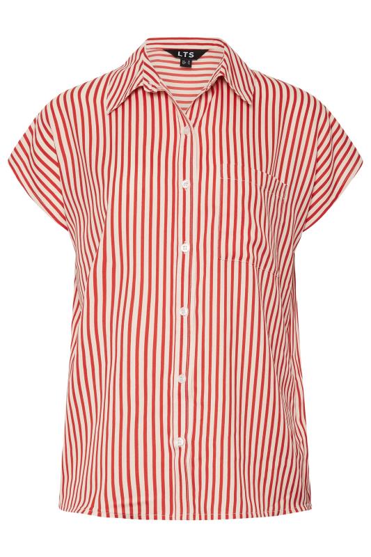 LTS Tall Women's Red Stripe Print Shirt | Long Tall Sally 6