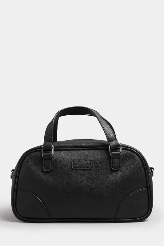 Black Faux Leather Cross Body Bag | Yours Clothing 4