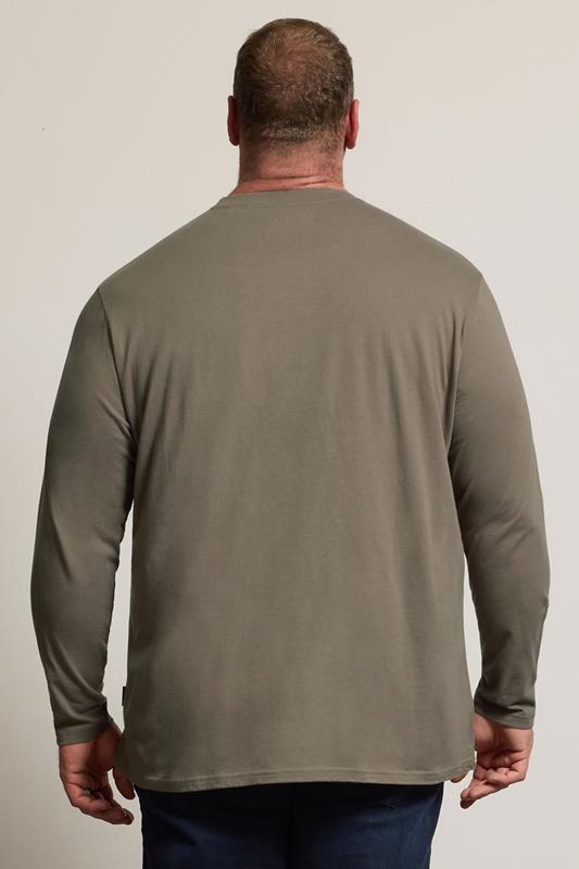 BadRhino Big & Tall Brown Core Long Sleeve T-Shirt | BadRhino 3