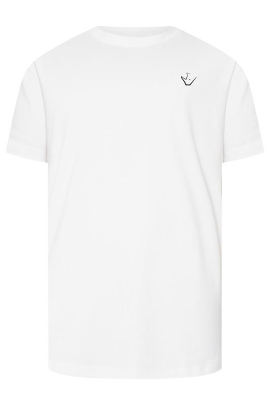 IronRhino Big & Tall White 'Rest Day' T-Shirt | BadRhino 6