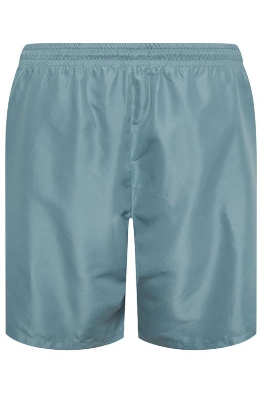 BadRhino Big & Tall Petrol Blue Swim Shorts | BadRhino 3