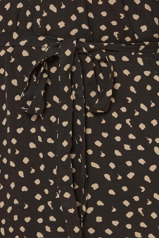 LTS Tall Women's Black Spot Print Midaxi Dress | Long Tall Sally 4