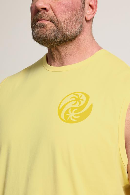 BadRhino Big & Tall Yellow Palm Tree Vest | BadRhino 5