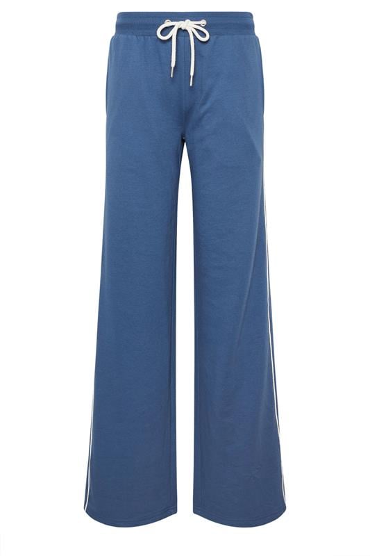 LTS Tall Women's Blue Piped Wide Leg Joggers | Long Tall Sally 6