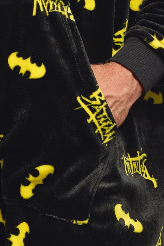BadRhino Big & Tall Black Batman Blanket Hoodie | BadRhino 4