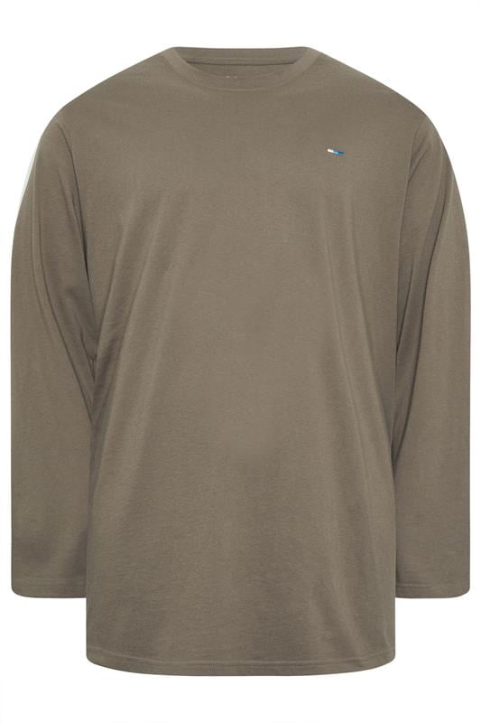 BadRhino Big & Tall Brown Core Long Sleeve T-Shirt | BadRhino 1