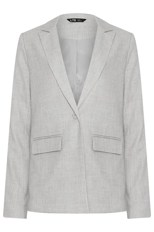 LTS Tall Women's Light Grey Tailored Blazer | Long Tall Sally 5