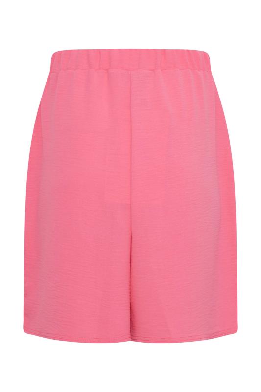 LTS Tall Women's Pink Textured Shorts | Long Tall Sally  7