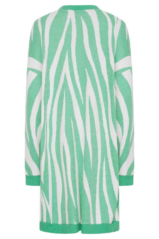 LTS Tall Women's Light Green Marble Print Cardigan | Long Tall Sally 7