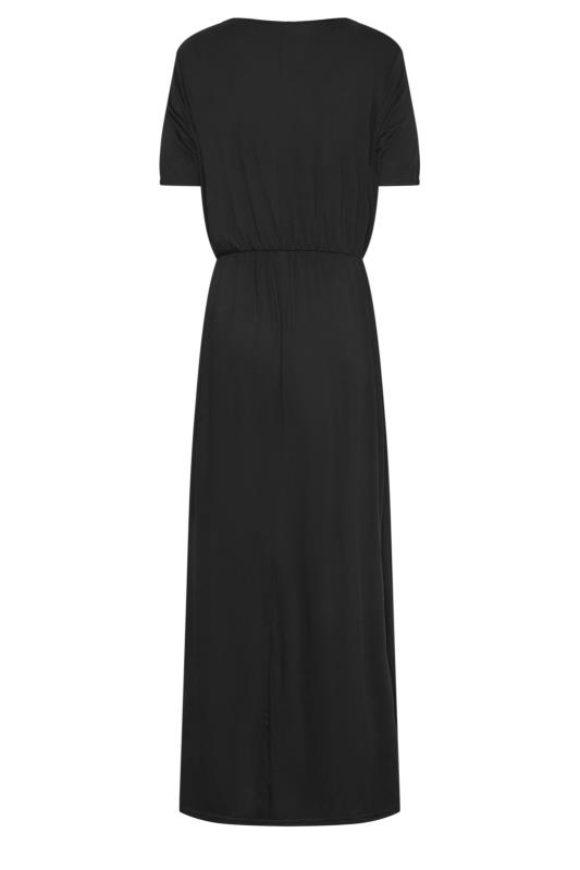 LTS Black Pocket Midaxi Dress | Long Tall Sally 8