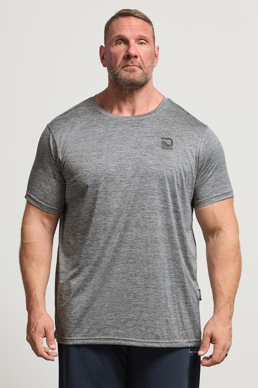 D555 Big & Tall Grey Lightweight T-Shirt