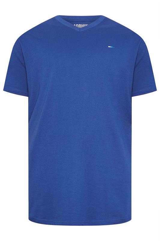 BadRhino Big & Tall Black/Red/Green/Blue/Navy Blue 5 Pack V-Neck T-Shirts | BadRhino 6