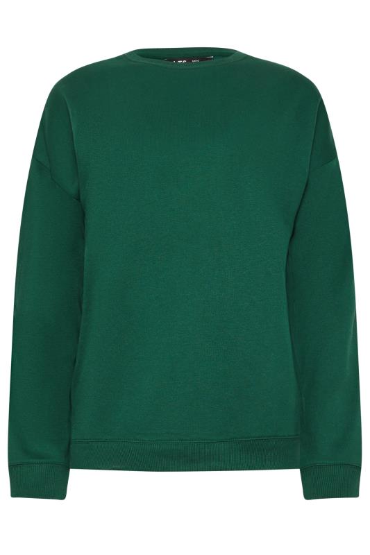 Long sleeve green sweater sale