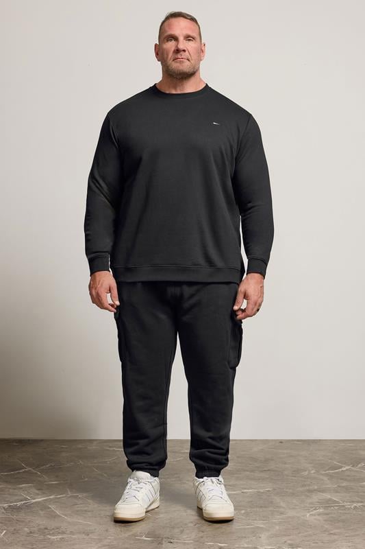 BadRhino Black Cargo Joggers | BadRhino 2