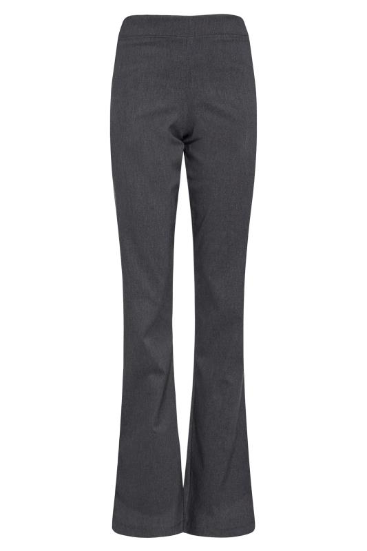 Tall Women's LTS Charcoal Grey Stretch Bootcut Trousers | Long Tall Sally  4